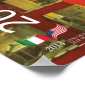 2013年イタリアイタリアン文化年ポスター ポスター (角)