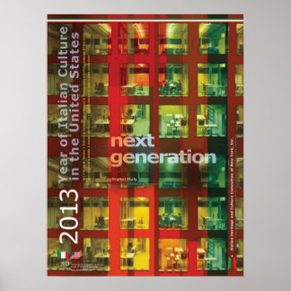 2013年イタリアイタリアン文化年ポスター ポスター