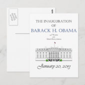 2013年オバマ大統領就任 ポストカード (正面/裏面)