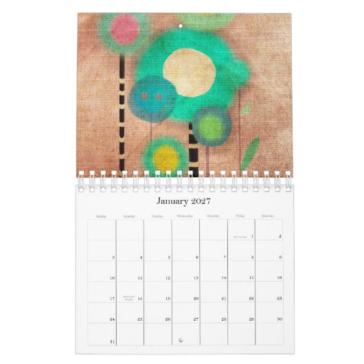 2013年カレンダー カレンダー (1月 2027)