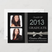 2013年グリッツGlamの卒業発表クラス 案内ポストカード (正面/裏面)