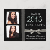 2013年グリッツGlamの卒業発表クラス 案内ポストカード (正面)