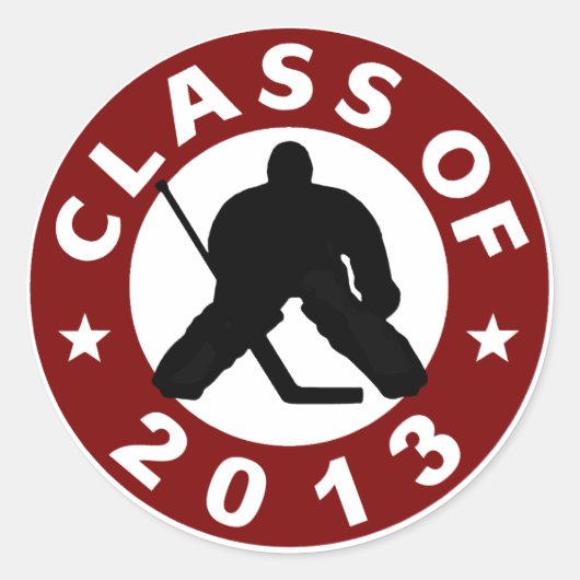 2013年ホッケーのクラス ラウンドシール (正面)