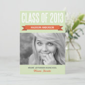 2013年レトロクラス|卒業招待状 招待状 (スタンド正面)