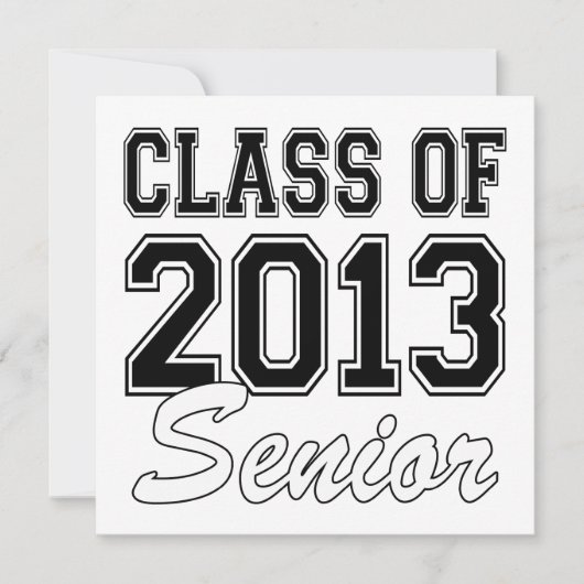 2013年上級 招待状 (正面)