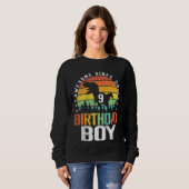 2013年以来のキッズ第9素晴らし誕生日少年9年の年齢 スウェットシャツ (正面フル)