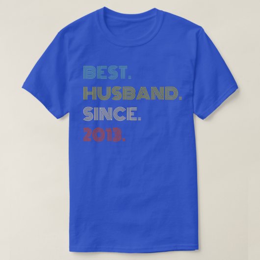 2013年以結婚降の第8回最高の記念ギフトハス Tシャツ (デザイン正面)