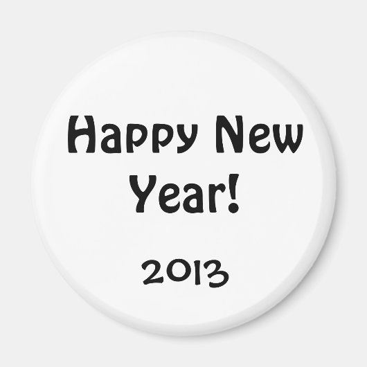 2013年元旦 マグネット (正面)