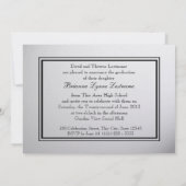 2013年卒業touchブラック 招待状 (裏面)