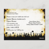 2013年夏期卒業招待状 ポストカード (裏面)