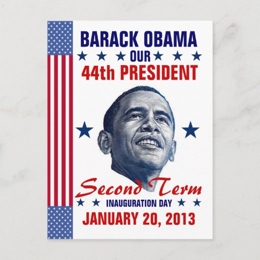 2013年大統領の開業 ポストカード (正面)