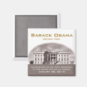 2013年大統領の開業 マグネット (正面/裏面)