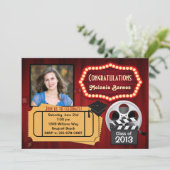 2013年度演劇学科卒業生 卒業式招待状 招待状 (スタンド正面)