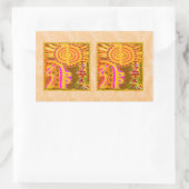 2013年版レイキヒーリングシンボル 長方形シール (バッグ)