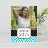 2013年王水ティール（緑がかった色）の大学院 招待状 (スタンド正面)