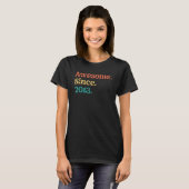 2013年素晴らしから70年代60年代レトロ誕生日パーティー Tシャツ (正面フル)