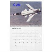 2013年航空カレンダー カレンダー (2月 2027)
