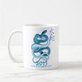 2013年間のヘビ コーヒーマグカップ (左)