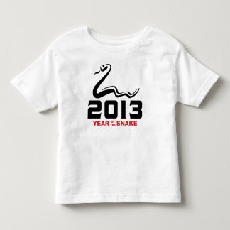 2013年間のヘビ トドラーTシャツ