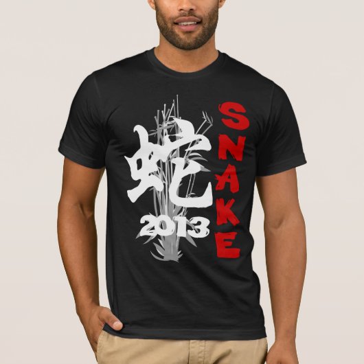 2013年間のヘビ Tシャツ (正面)