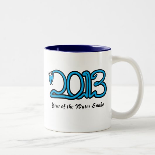 2013年間の水ヘビのツートーンマグ ツートーンマグカップ (右)