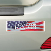 2013年1月 バンパーステッカー (車上)