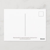 2013年11月24日に開催された赤旗蝶 ポストカード (裏面)