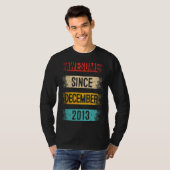 2013年12素晴らし月9日生誕生以来9歳 Tシャツ (正面フル)