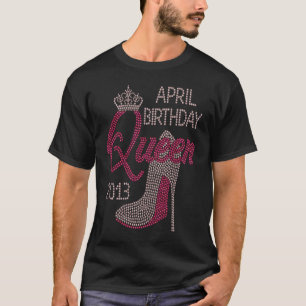 2013年5月誕生日ガール女王第8日5月pu tシャツ