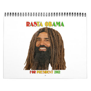 2013年7月へのレゲエのRastafariジャマイカのカレンダー カレンダー