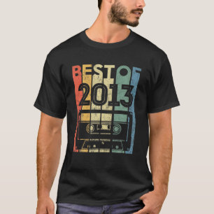 2013最高の年9歳ギフトカセットテープ9Th Bi Tシャツ