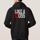 2013私達はボスのクラスのセーターのようなこれを走ります パーカ (裏面)