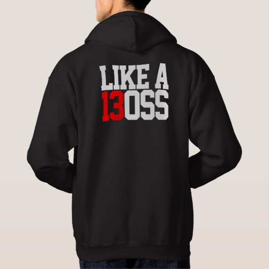 2013私達はボスのクラスのセーターのようなこれを走ります パーカ (裏面)