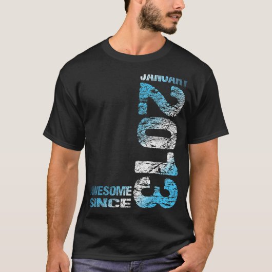 2013素晴らし年1月10日誕生日2013生まれ年1月以降 Tシャツ (正面)
