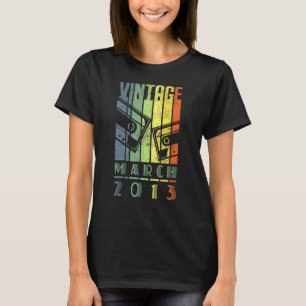 2013素晴らし年3月以来9歳9誕生日 Tシャツ