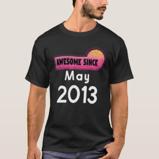2013素晴らし年5月誕生日2013年5月ヴィンテージ Tシャツ
