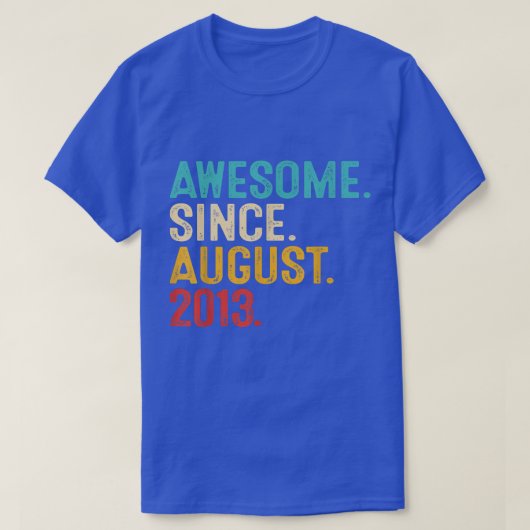 2013素晴らし年9誕生日ギフト9年から Tシャツ (デザイン正面)