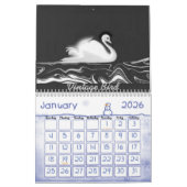 2013羽の鳥の~の壁掛けカレンダー カレンダー (1月 2026)
