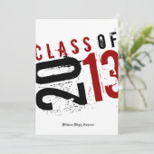 2013芸術的年のブラック、ホワイト、レッドクラス 招待状 (スタンド正面)