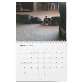 2013青い及びSinatraのカレンダー カレンダー (2月 2027)