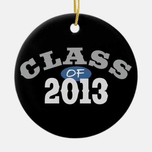 2013青のクラス セラミックオーナメント (正面)