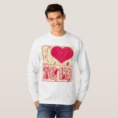 2013 – 雪ヴィンテージ- Tシャツ (正面フル)