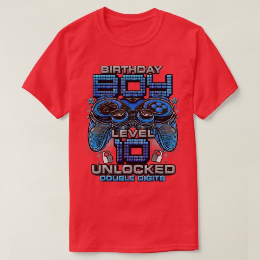 2013 10誕生日以素晴らし降のレベル10のロック解除 Tシャツ (デザイン正面)