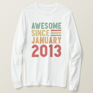 2013 10th素晴らし誕生日ヴィンテージギフト以来 tシャツ