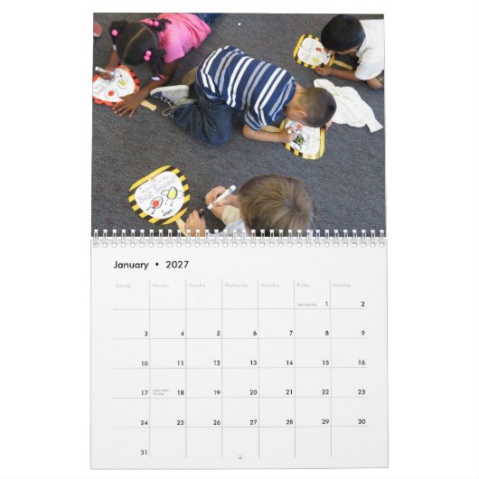 2013-14年のサンディエゴの統合学区のカレンダー カレンダー (1月 2027)