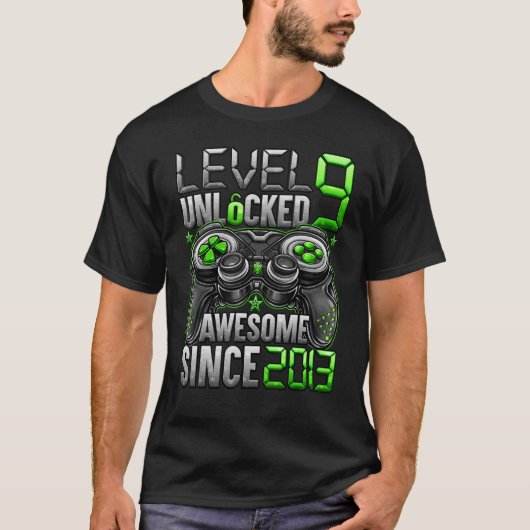 2013 9誕生日以素晴らし降のLevel 9 Tシャツ (正面)