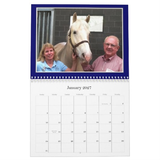 2013 ACDHAのカレンダー カレンダー (1月 2027)