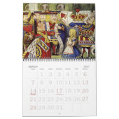 2013 Alice in Wonderland Calendar カレンダー (3月 2027)