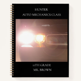 2013 Black Muscle Car Lightsスクールスポーツカー ノートブック