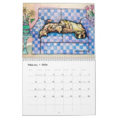 2013 Cat Calendar by Molly Harrison カレンダー (2月 2026)